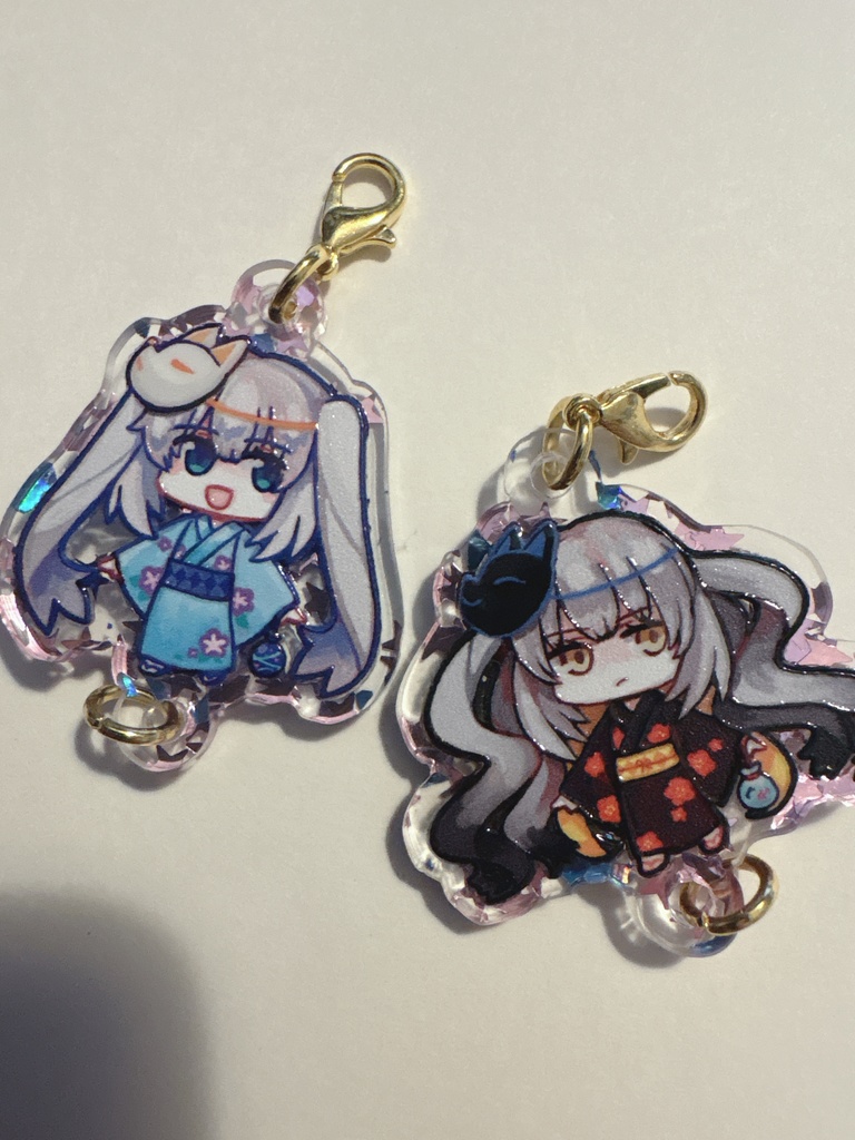 FGO繋がるアクリルキーホルダー浴衣ver