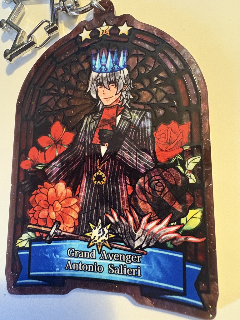 FGO/ アマデウス サリエリ グランドサーヴァント風アクキー