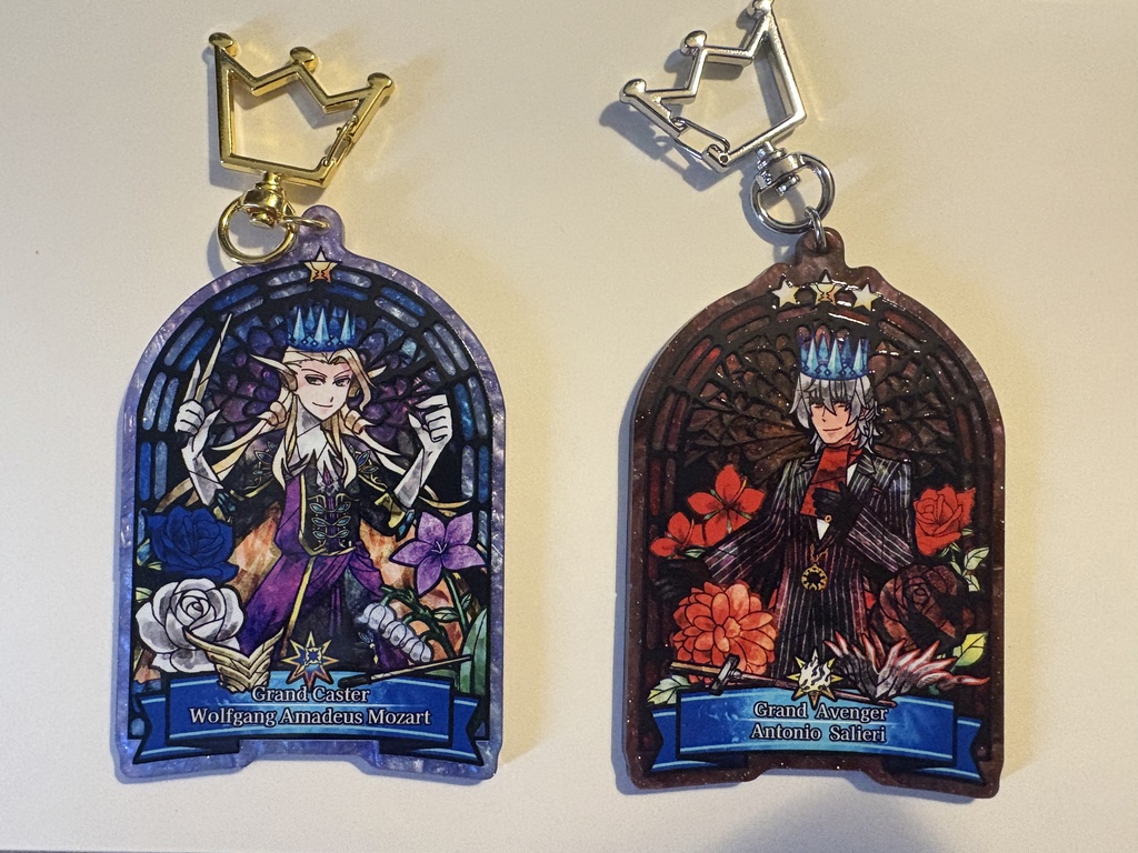 FGO/ アマデウス サリエリ グランドサーヴァント風アクキー