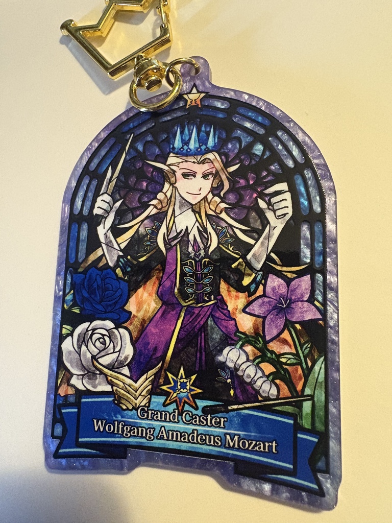 FGO/ アマデウス サリエリ グランドサーヴァント風アクキー