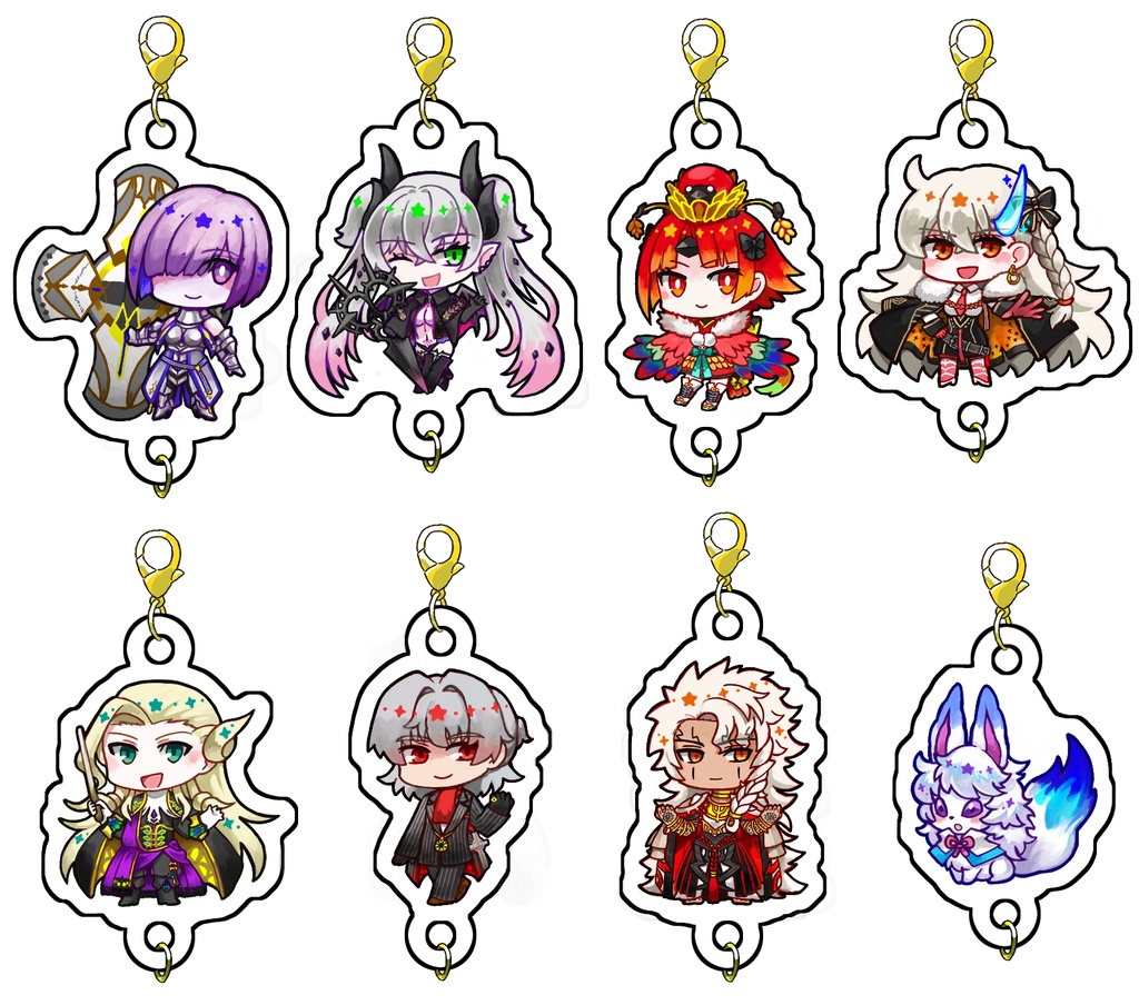 FGO繋がるアクリルキーホルダー第三弾