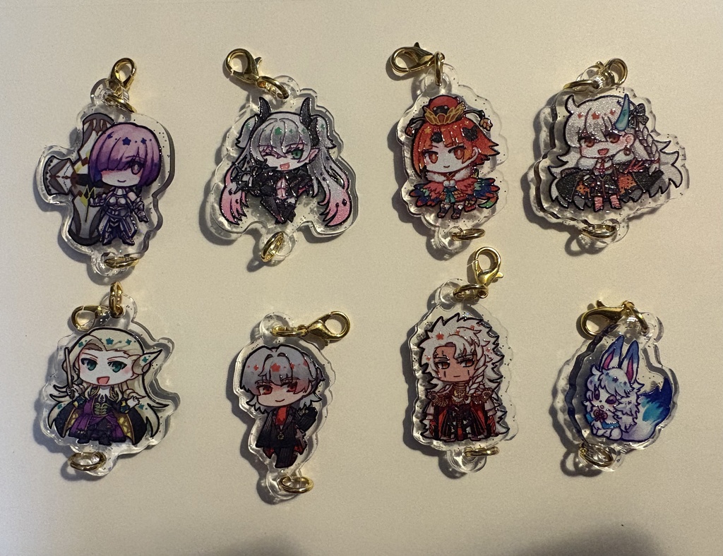 FGO繋がるアクリルキーホルダー第三弾