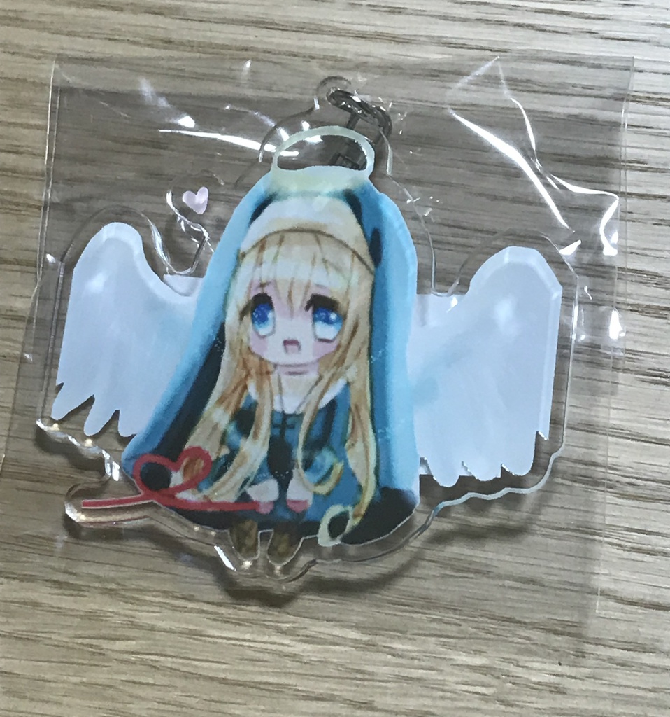 天使シスターマリアちゃんのアクリルキーホルダー
