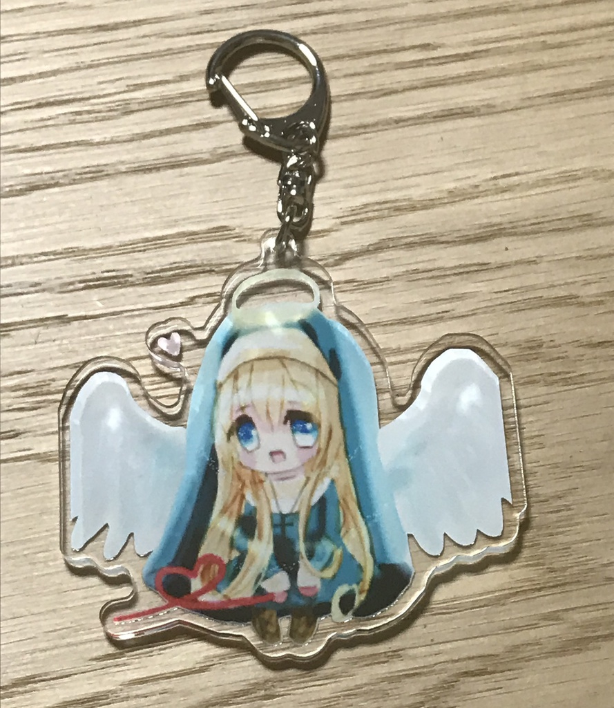 天使シスターマリアちゃんのアクリルキーホルダー