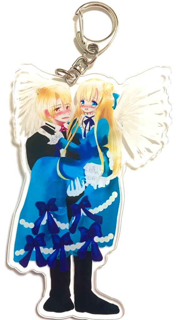 ウラマリ夫婦のアクリルキーホルダー