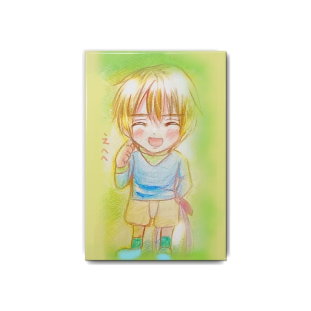 アンドレラくんの缶バッジ