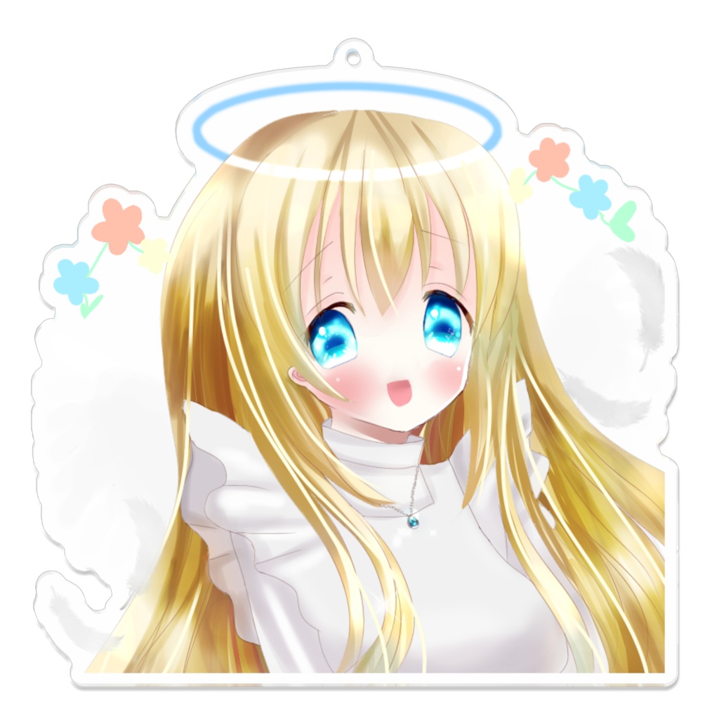 天使のマリアちゃんのアクリルキーホルダー