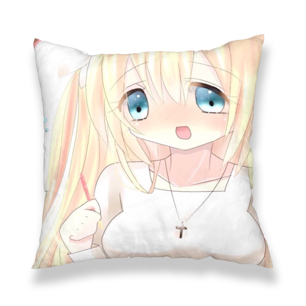 こっちまで照れちゃうクッションカバー