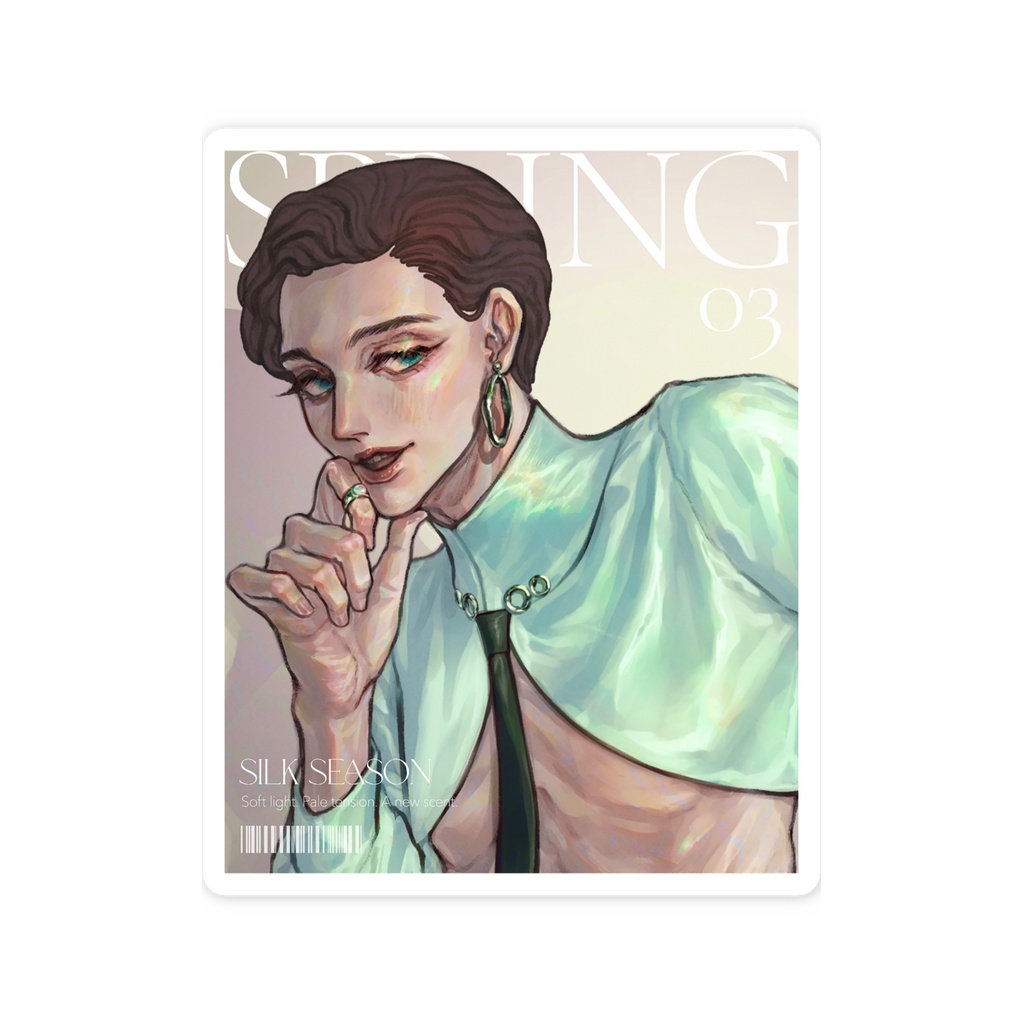 Silk Season Sticker