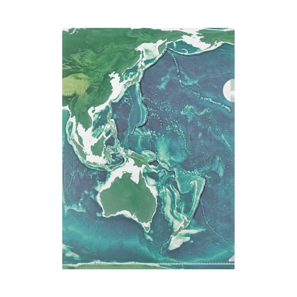 クリアファイル「海洋大地形１」Version 1.0.0