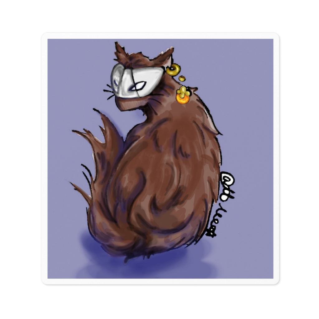 ヒルにゃんこステッカーセット(4枚入り)