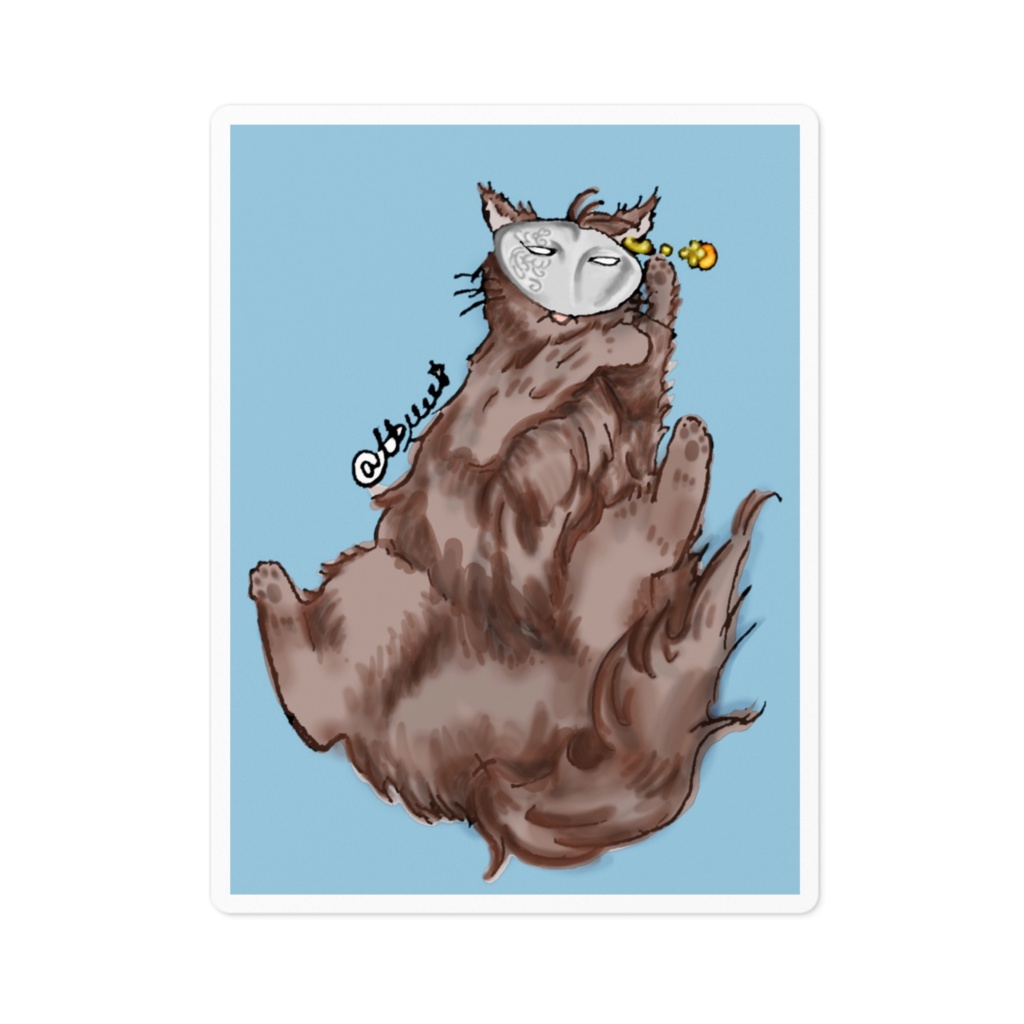 ヒルにゃんこステッカーセット(4枚入り)