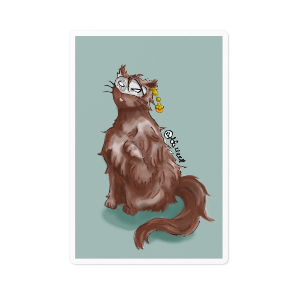 ヒルにゃんこステッカーセット(4枚入り)