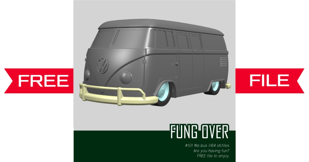【FREE】Wa-bus　STL　1/64
