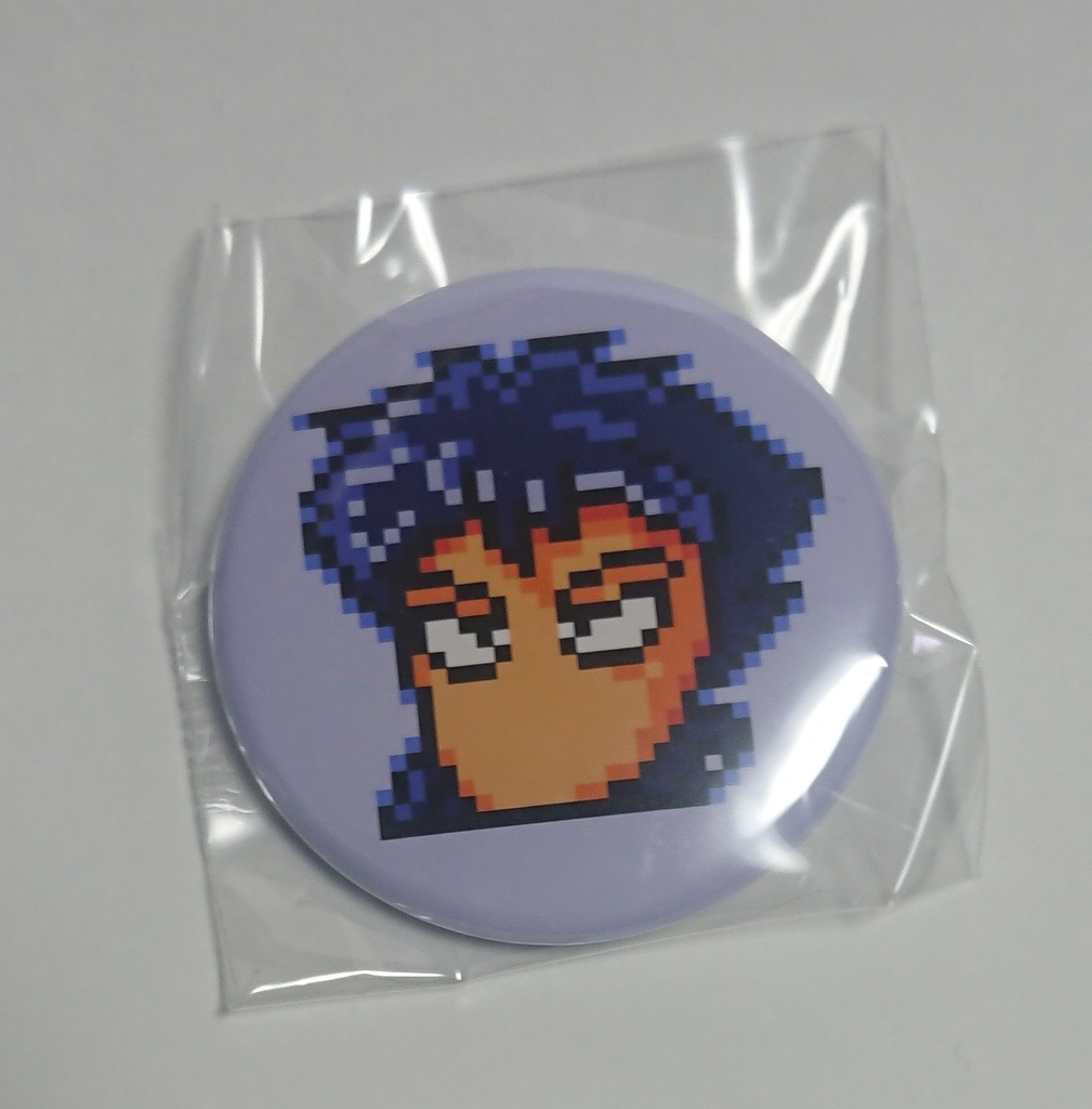 パワプロ 尾崎竜介 ドット絵缶バッジ