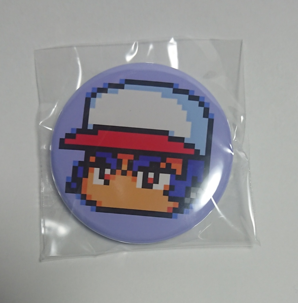 パワプロ 熱盛宗厚 ドット絵缶バッジ