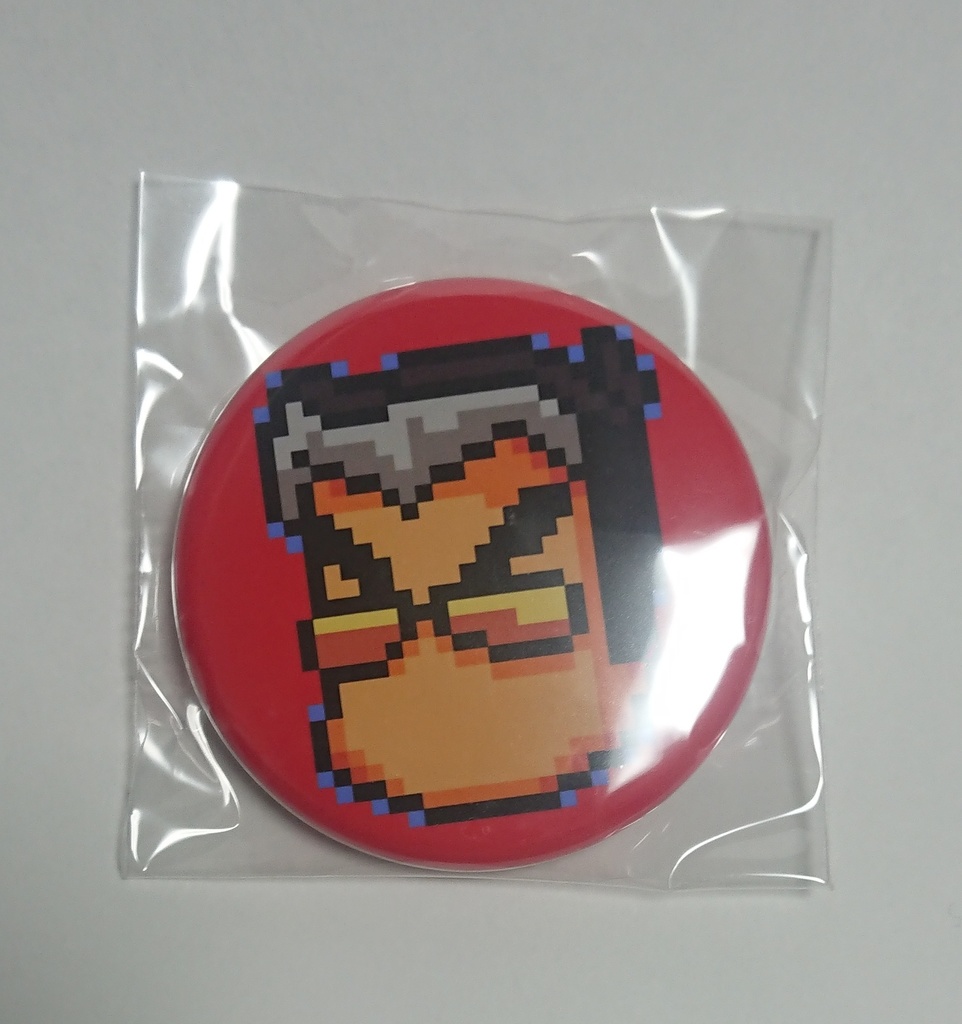 パワサカ 梶谷 ドット絵缶バッジ まるいモノ 通販部 Booth