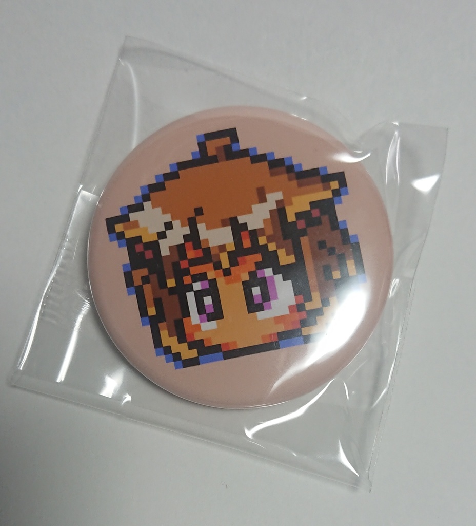 パワプロ 戸仲愛 ドット絵缶バッジ