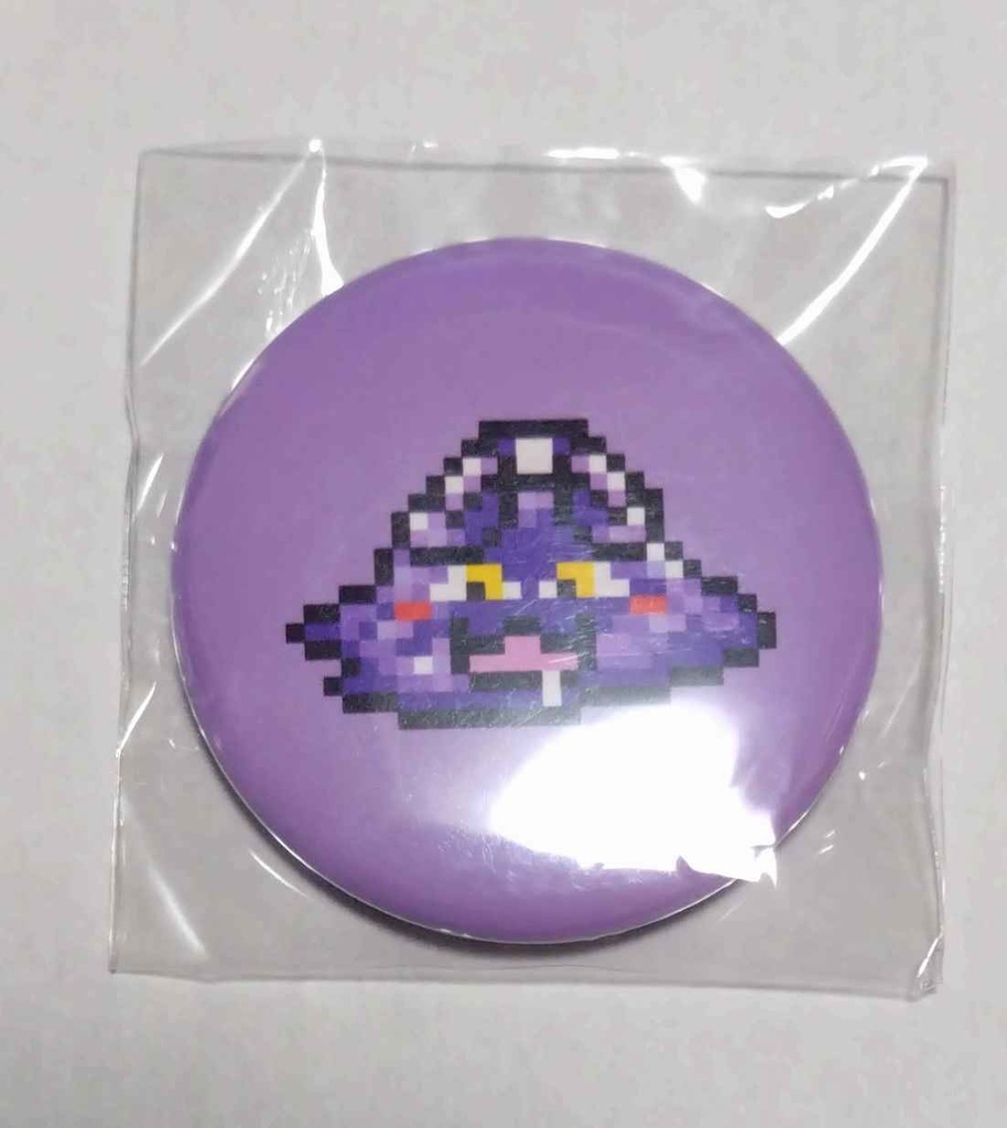 ボンバーガール プルーン（溶けver） ドット絵缶バッジ