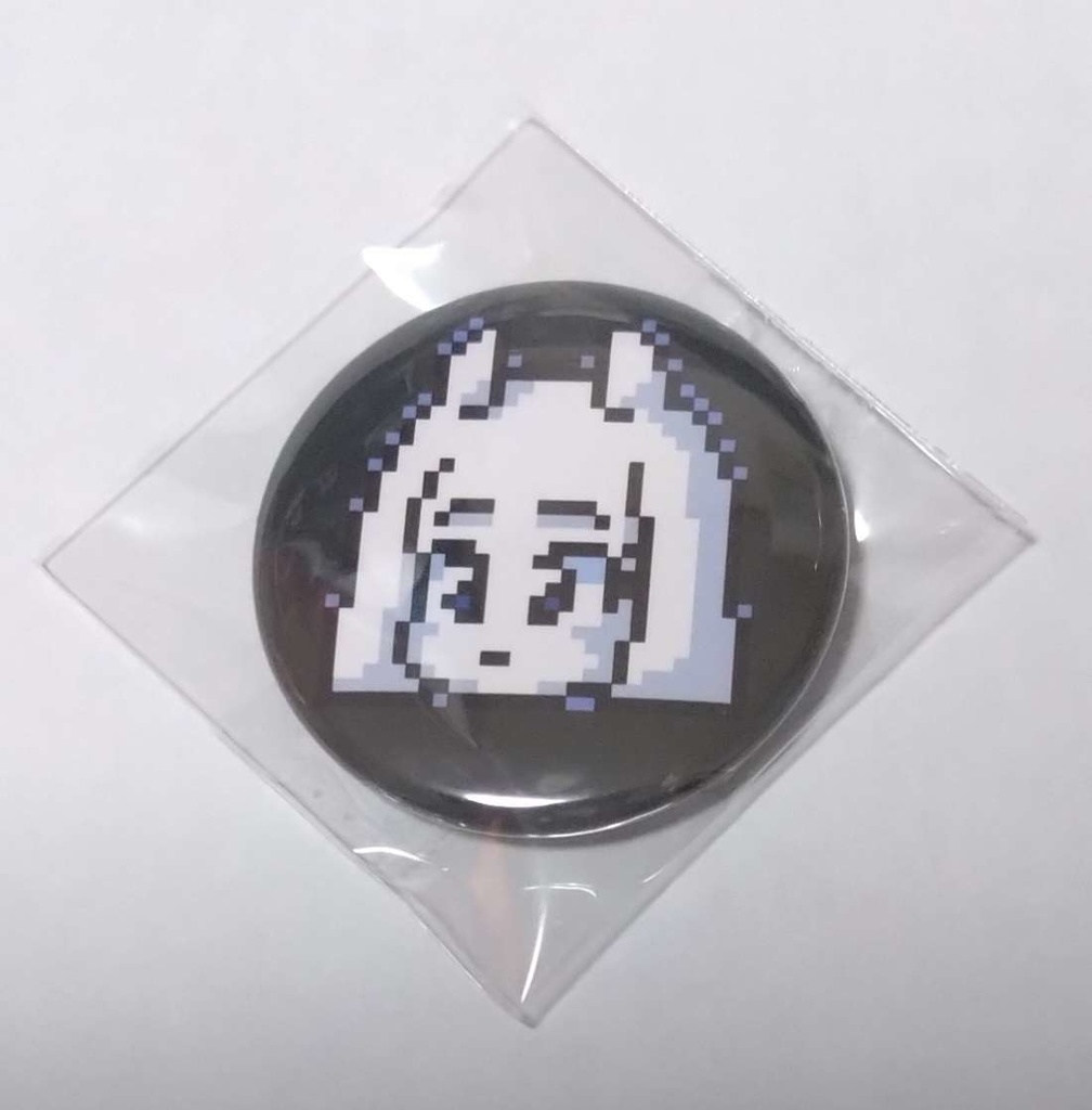 UNDERTALE　トリエル　ドット絵缶バッジ