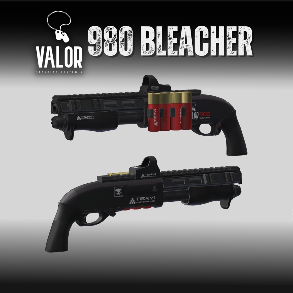 【VRChat向け】散弾銃 VALOR 980 Bleacher