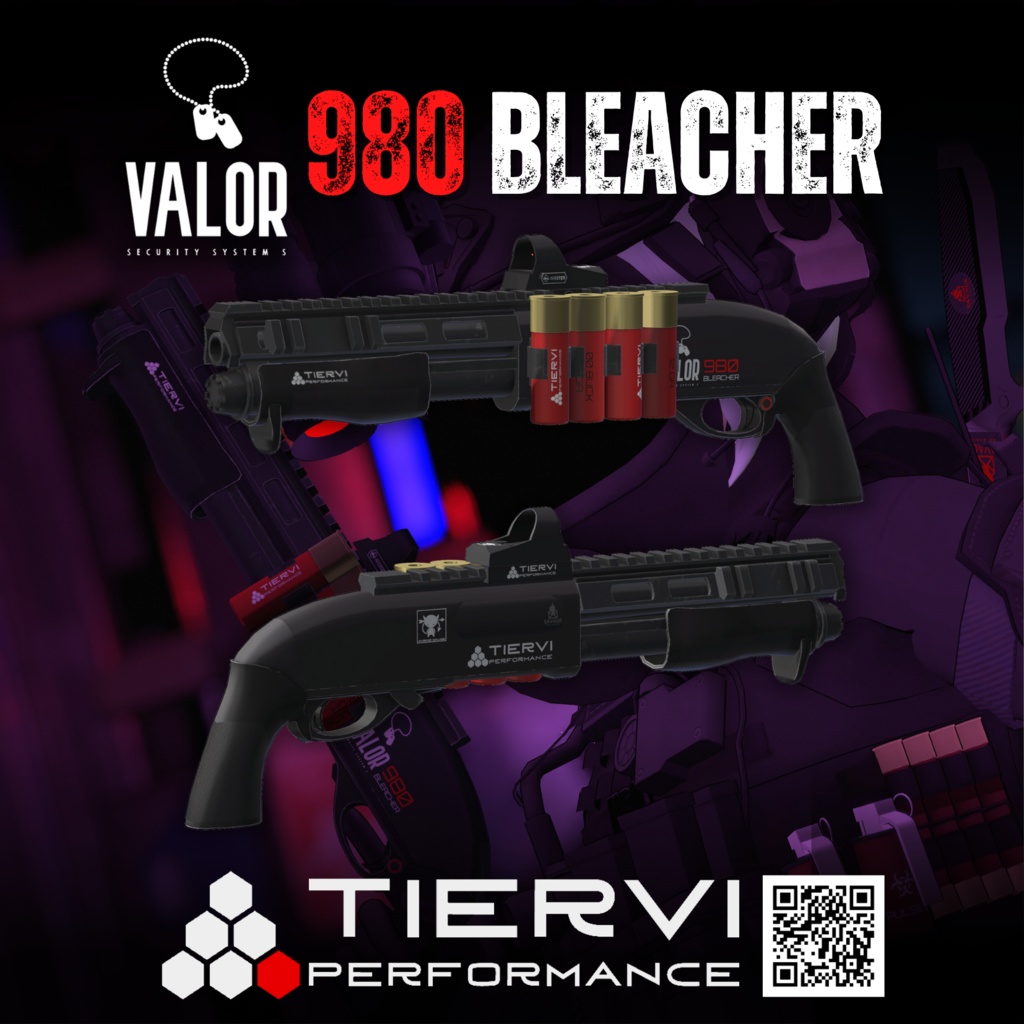 【VRChat向け】散弾銃 VALOR 980 Bleacher