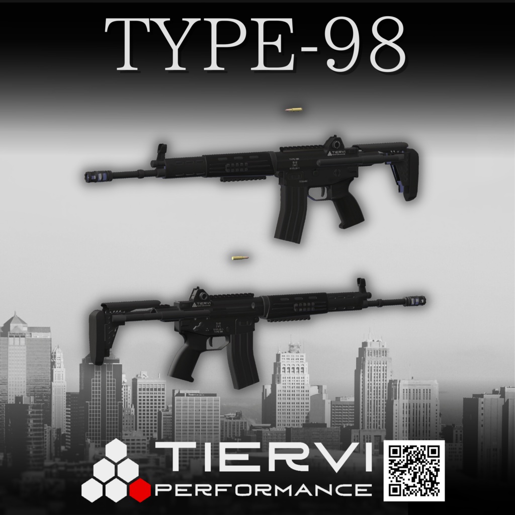 【VRChat向け】KOSAKA-98式小銃