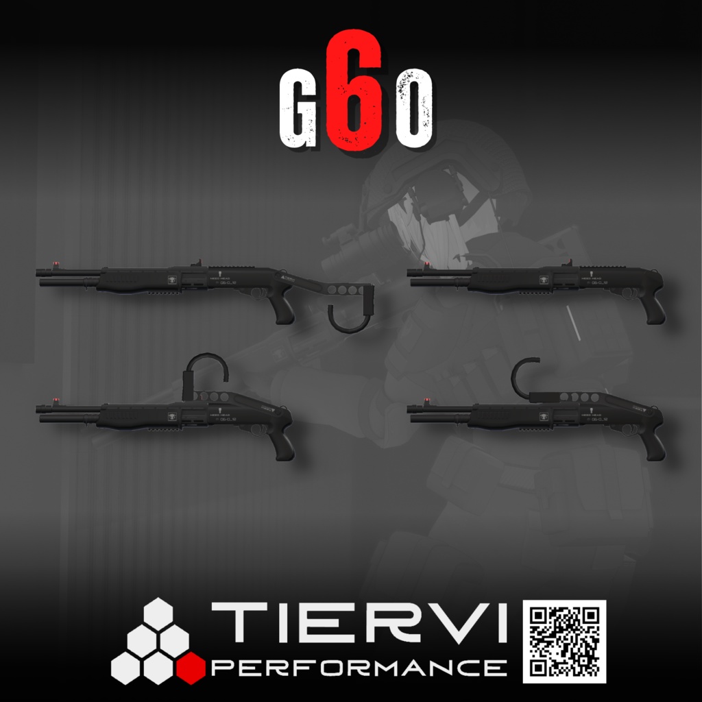 【VRChat向け】コンバットショットガン G6-O