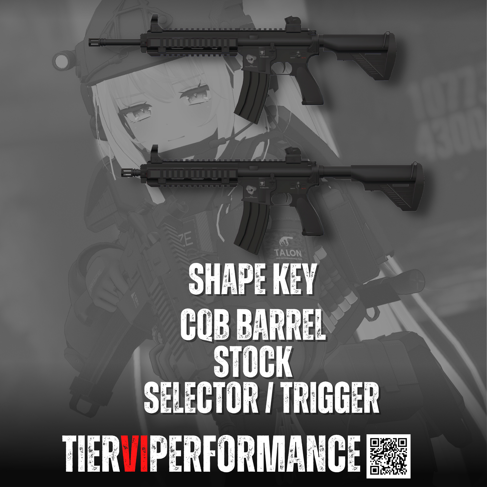 【vket2024w期間セール中】【vrchat向け】 223 Military Package Tier6 Performance Parts Booth