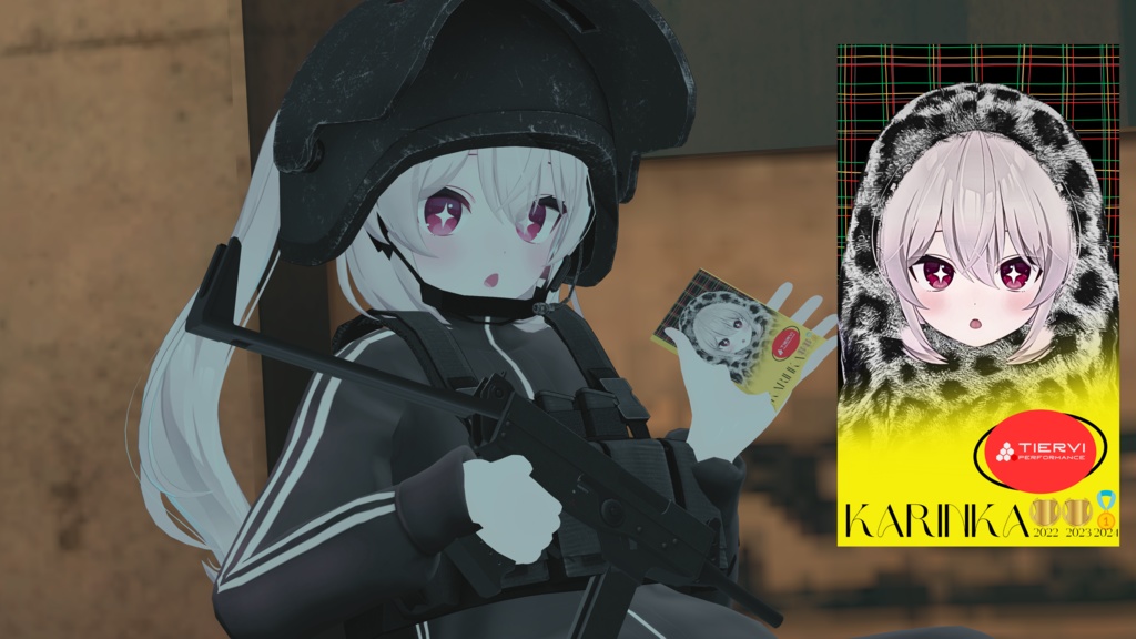 【無料】【VRChat向け】Karinka チョコレート