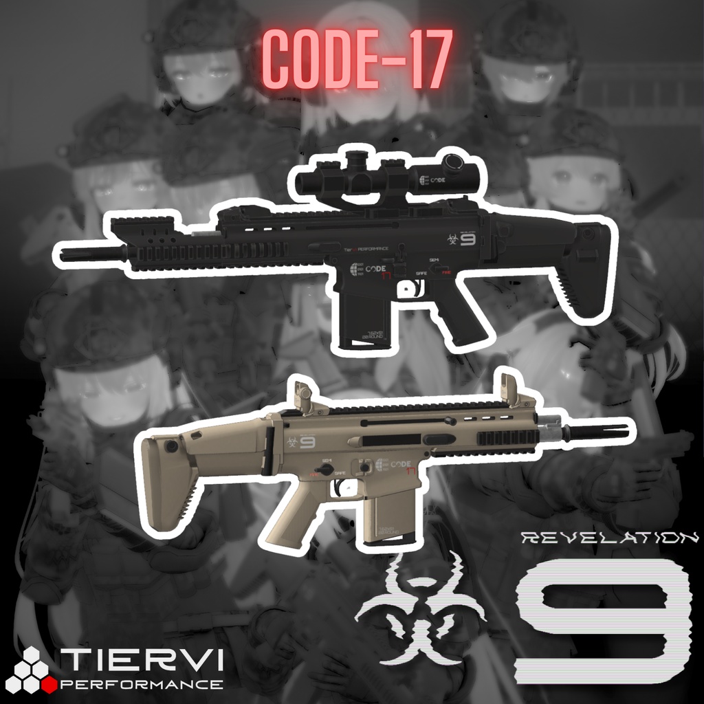 【VRChat向け 特殊部隊装備 リベレーション-9】