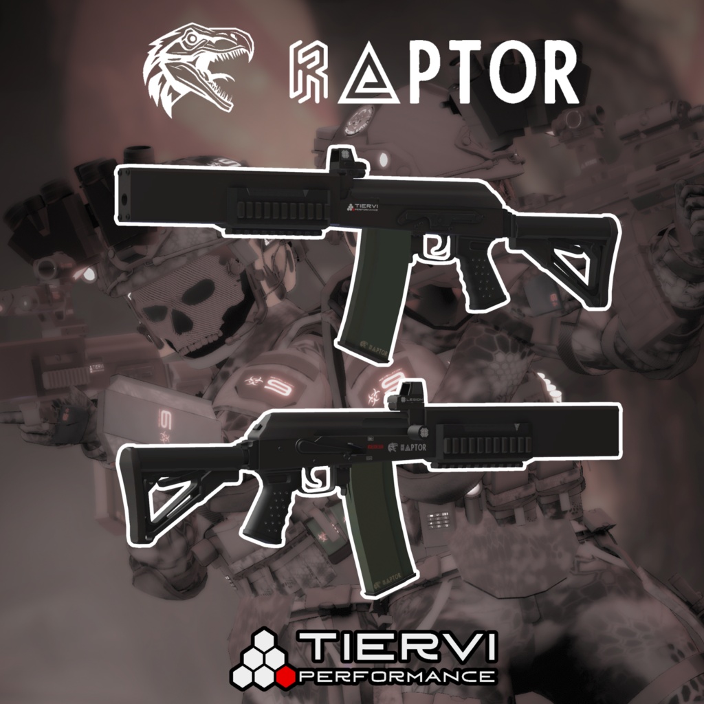 【VRChat向け】.300 ウェポンバンドル(2丁セット)