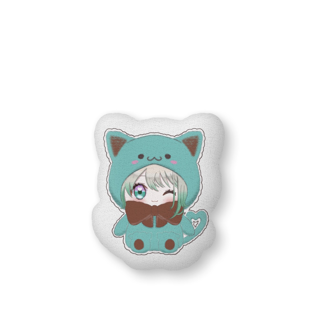 ふわふわなぎ猫クッション