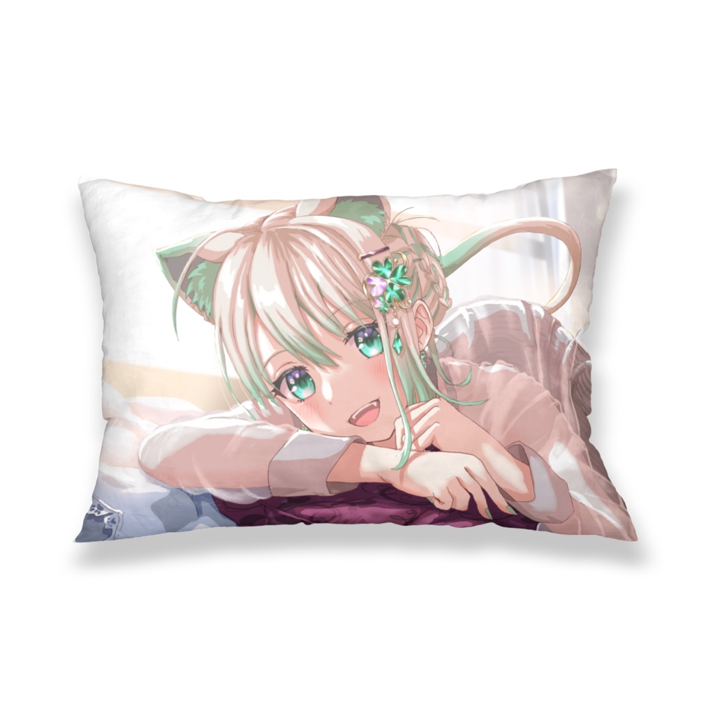 歌ってみた記念:むぎゅっとなぎ猫枕