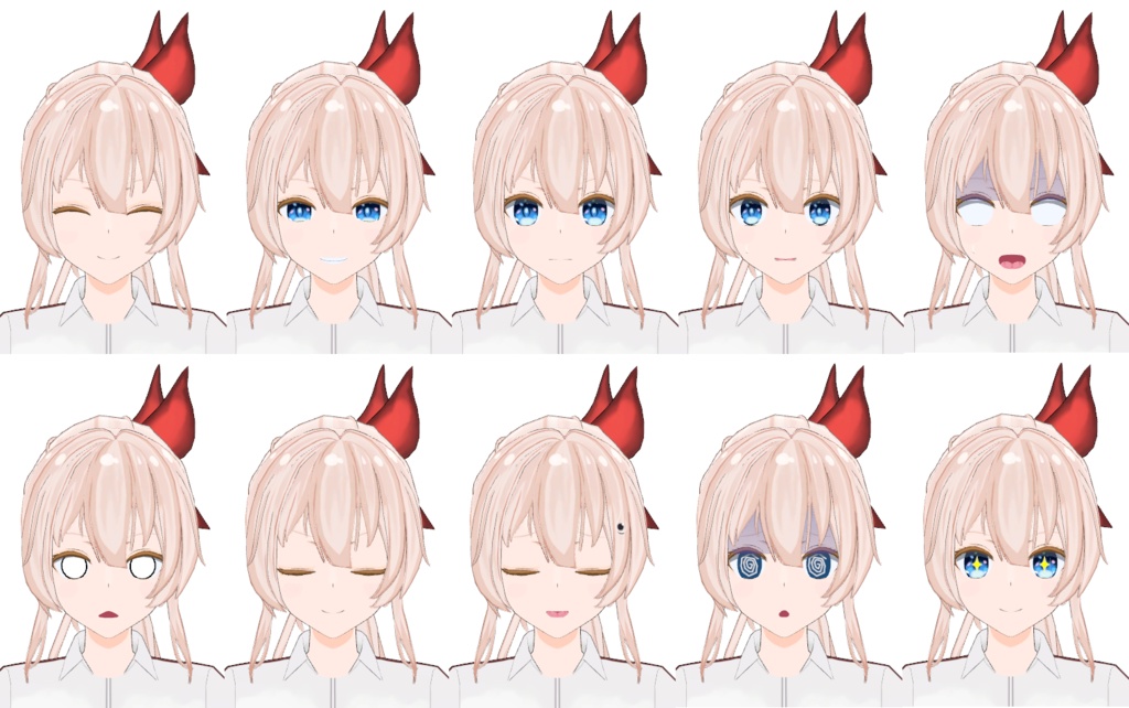 【VRC想定オリジナル3Dモデル】ドリッテ