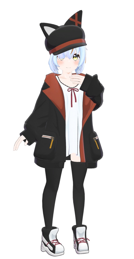 【VRC想定オリジナル3Dモデル】レヴィ