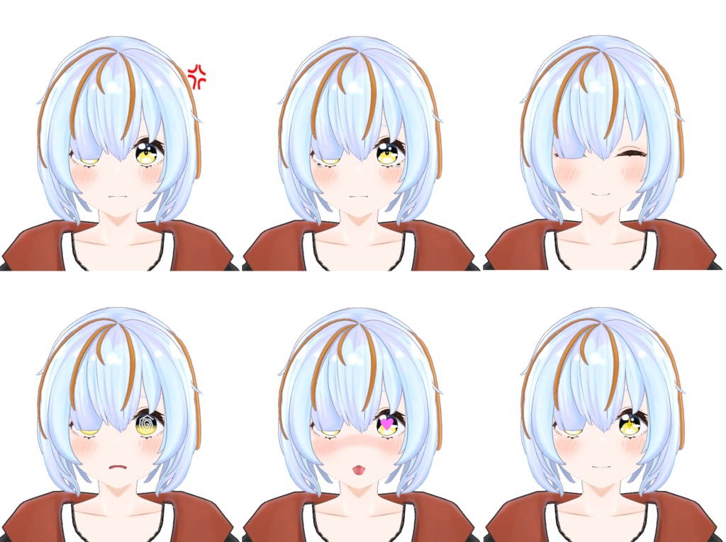 【VRC想定オリジナル3Dモデル】レヴィ