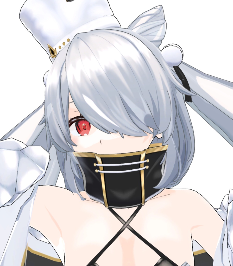 【無料】【VRC想定3Dモデル】キエフ【アズールレーン】