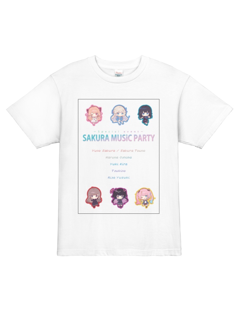 SAKURA MUSiC PARTY オリジナルTシャツ