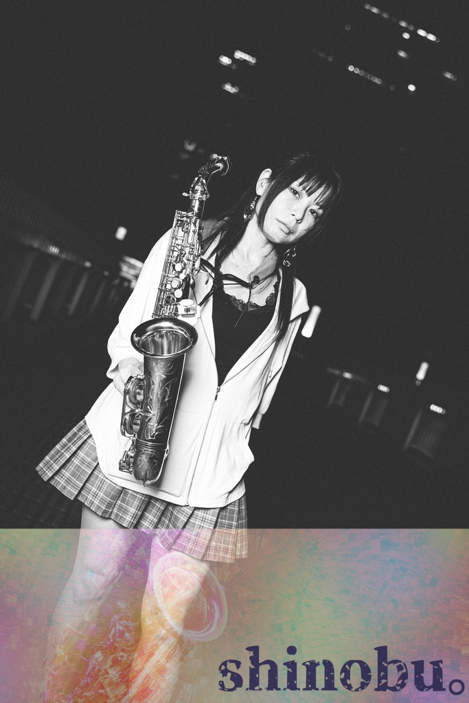 shinobu。＋SAX（３枚セット-Night_B）