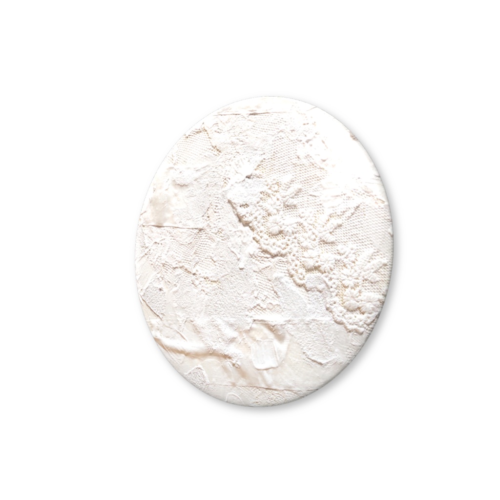 【缶バッジ】レースのコラージュ