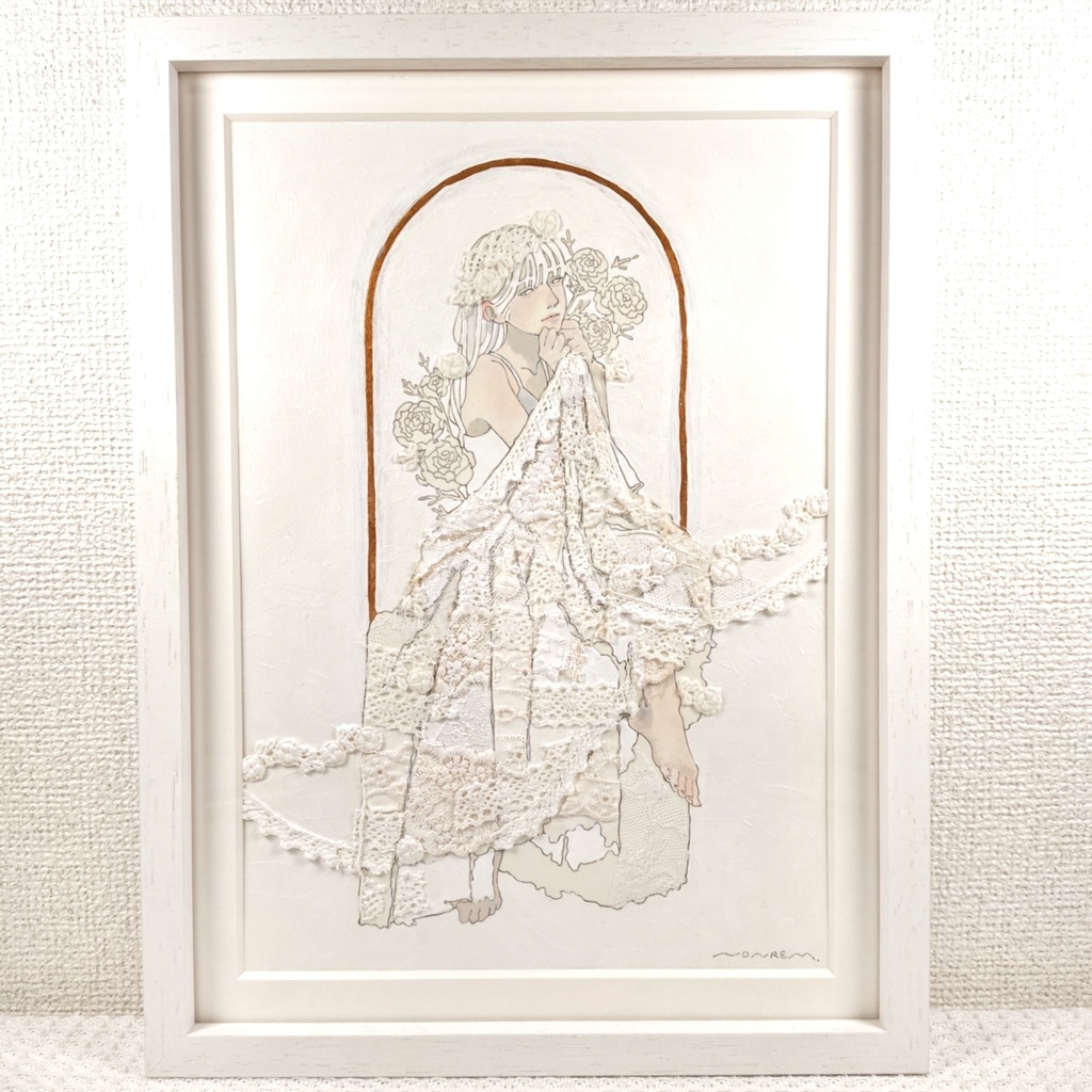 【原画】レースのブランケット