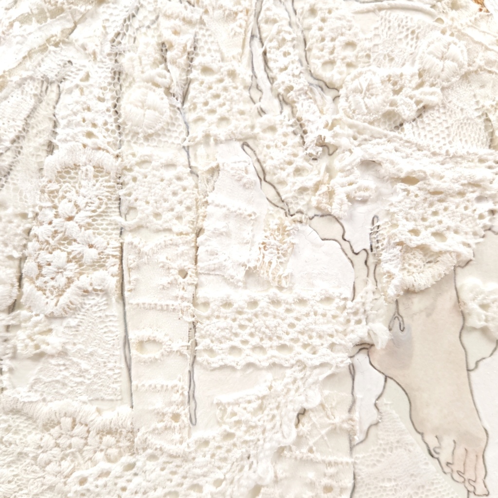 【原画】レースのブランケット