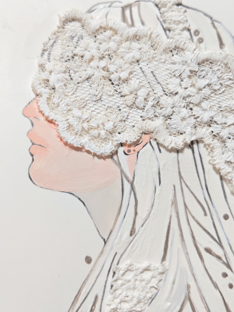 【ハガキサイズドローイング】盲目のレース