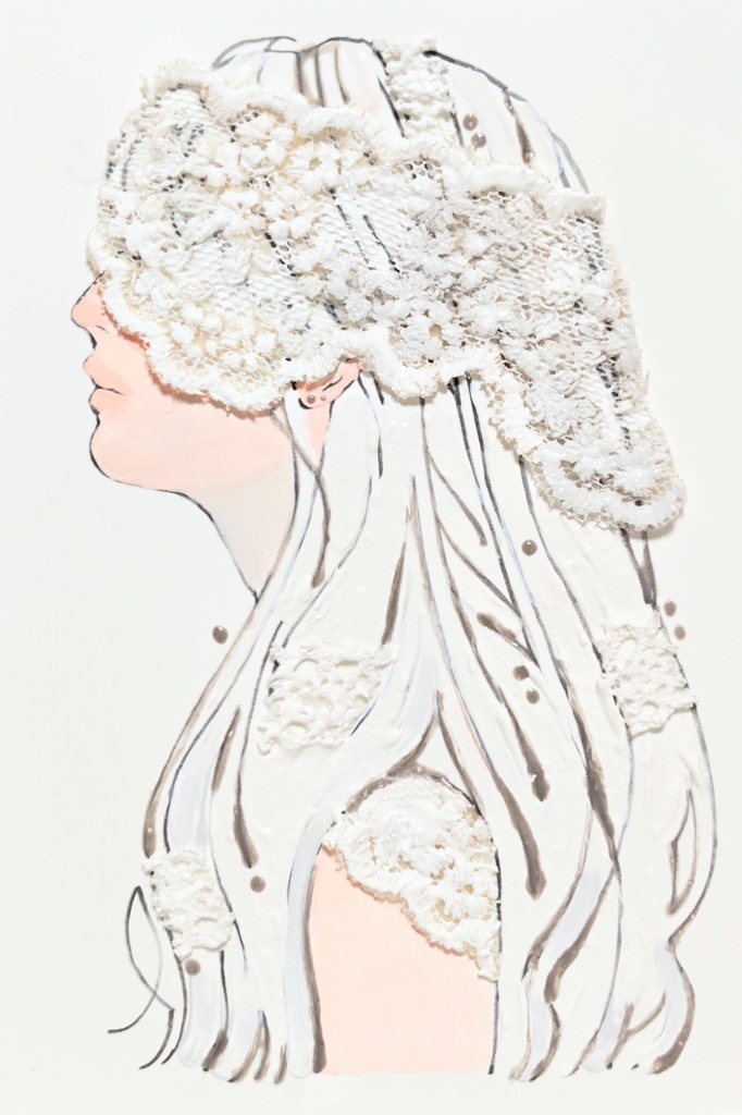 【ハガキサイズドローイング】盲目のレース