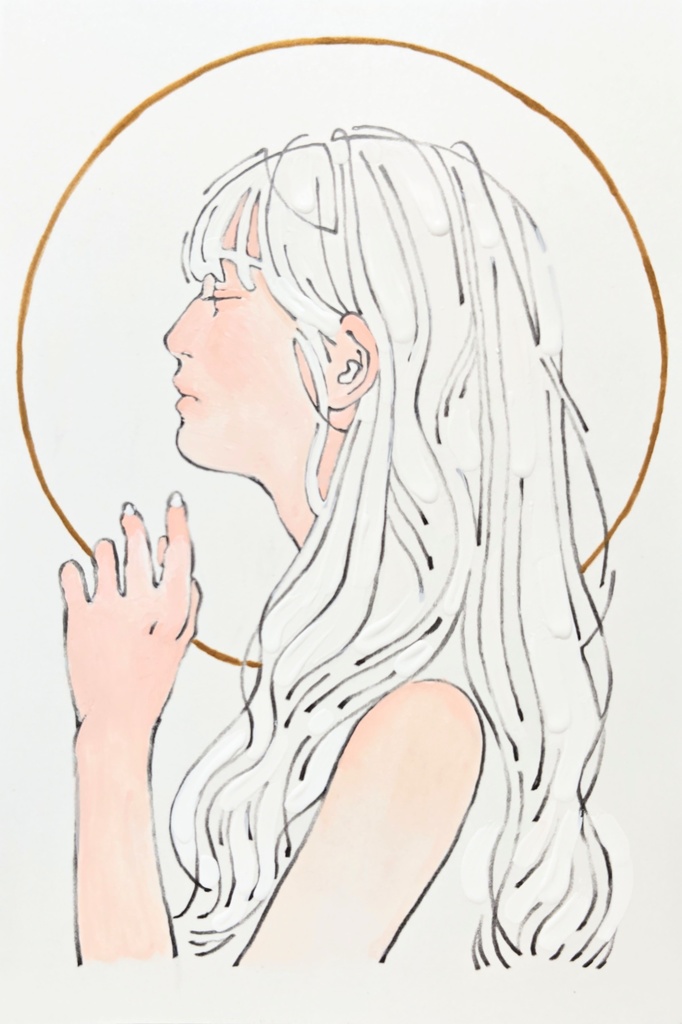 【ハガキサイズドローイング】円