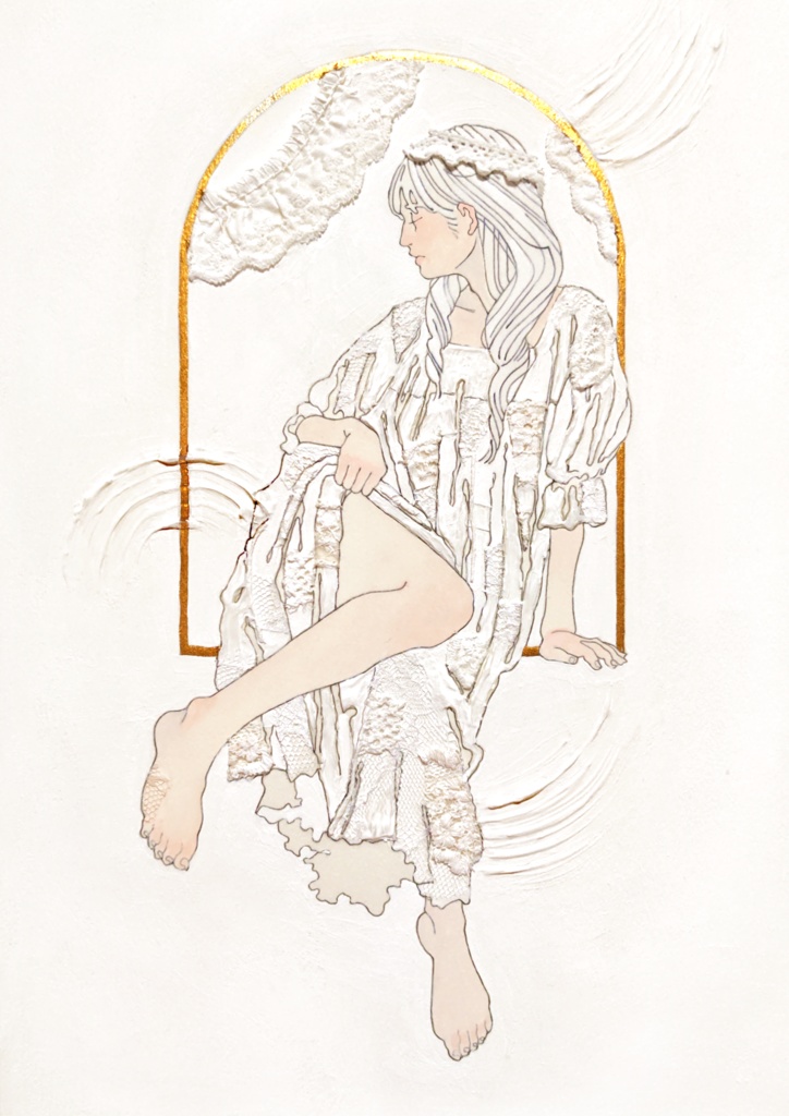 【原画】白の悪戯