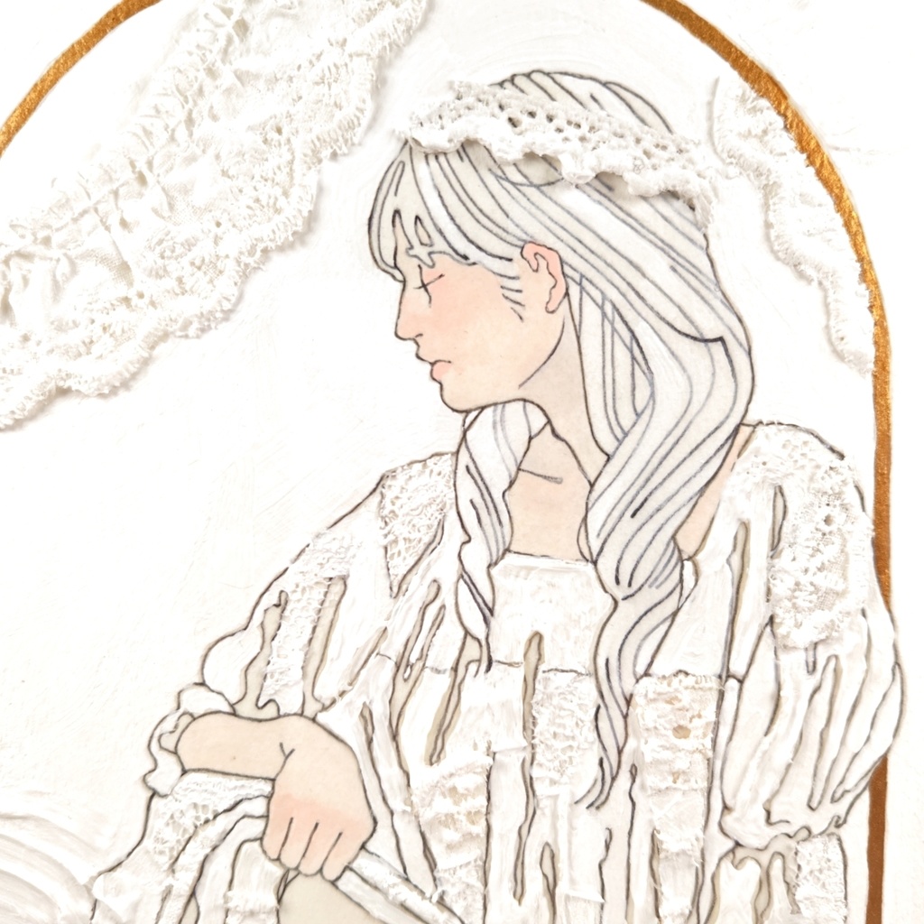 【原画】白の悪戯