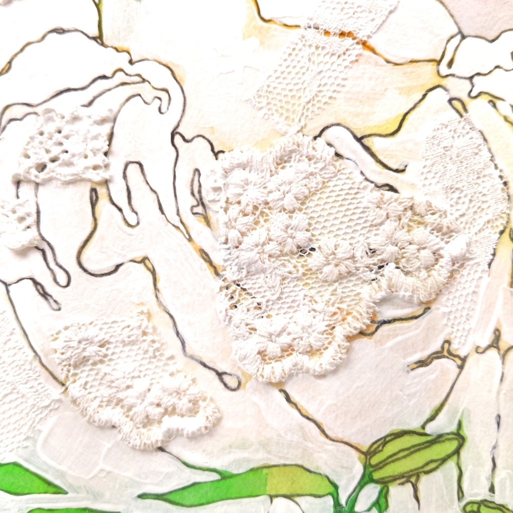 【原画】愛しの白百合