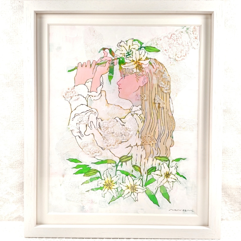 【原画】愛しの白百合